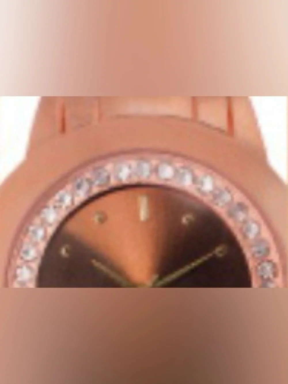 Women’s Crystal Accent Watch Rosegold